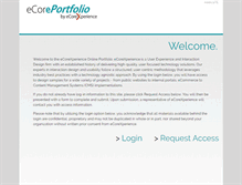 Tablet Screenshot of portfolio.ecorexperience.com